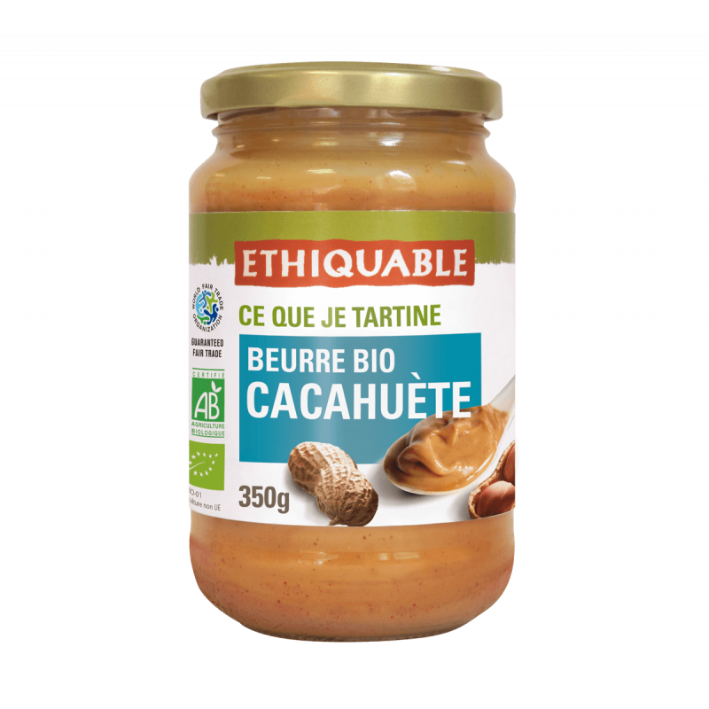 Beurre de cacahuètes (Ethiquable) 350g