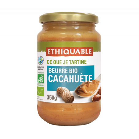 Beurre de cacahuètes (Ethiquable) 350g