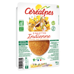 Galettes de céréales indienne (OAVFP) 180g