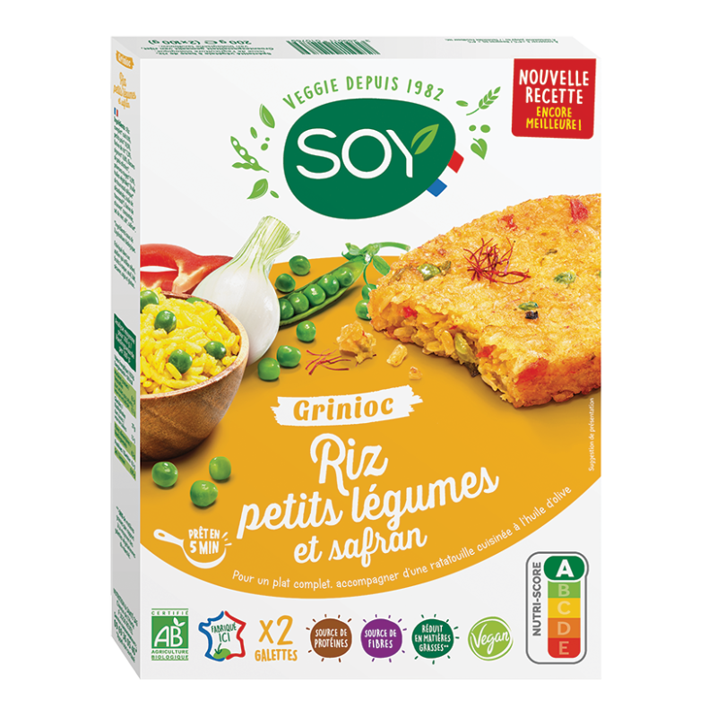Grinioc riz légumes safran (OAVFP) 200g