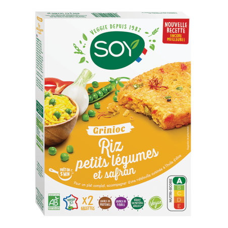 Grinioc riz légumes safran (OAVFP) 200g
