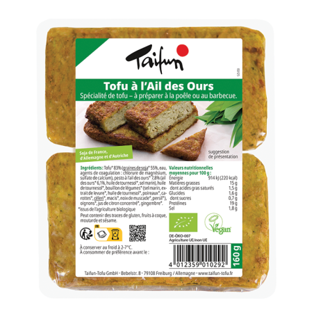 Tofu à l'ail des ours (OAVFP) 160g