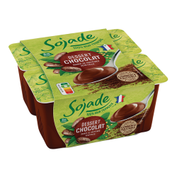 Dessert Sojade chocolat bio (VTFP) 4x100g