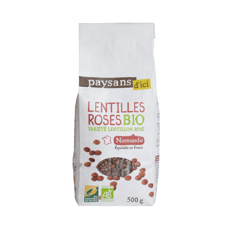 Lentilles roses (Ethiquable) 500g