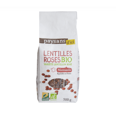 Lentilles roses (Ethiquable) 500g