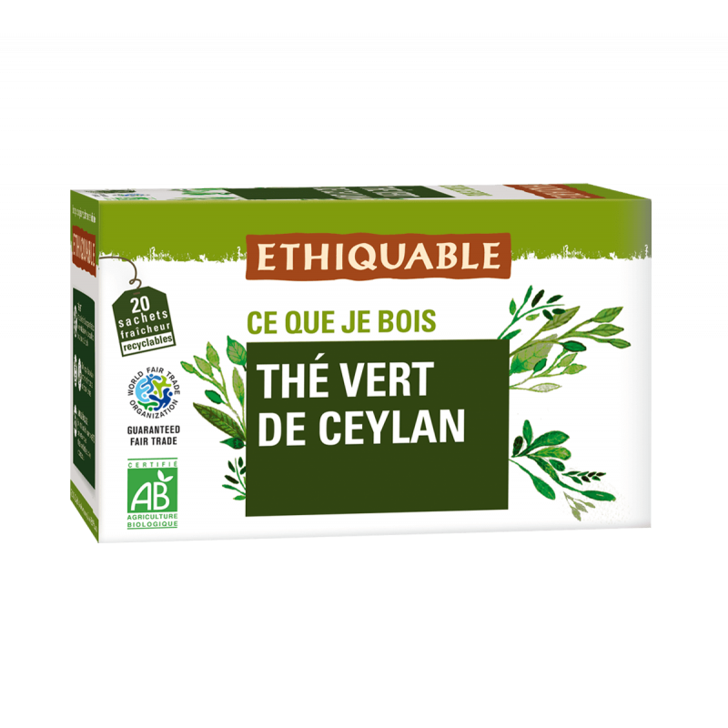 Thé vert (Ethiquable) 36g