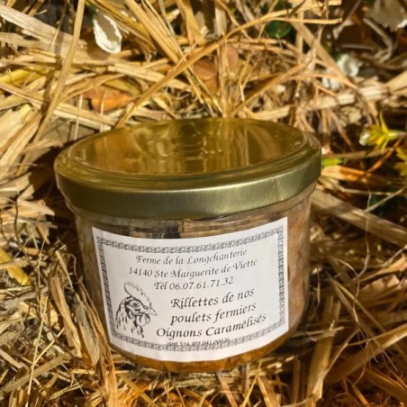 Rillettes poulet oignons (FBrie)