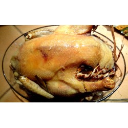 Poularde farcie veau/chataigne (FBrie)2,8 Kg