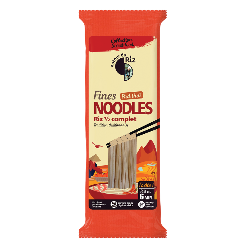 Nouilles fines riz 1/2comp (OAVFP) 200g