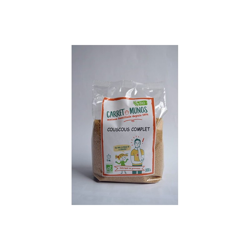 Couscous semoule complet bio (SCEPI) 500g
