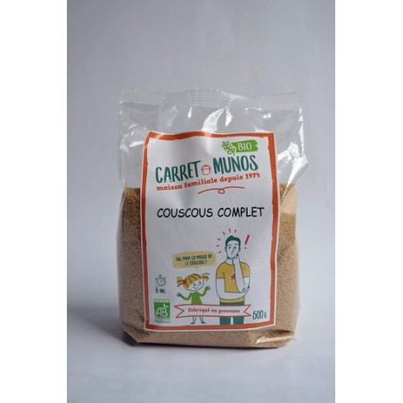Couscous semoule complet bio (SCEPI) 500g