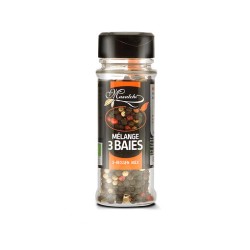 Epices Mélange 3 baies-grains bio (SCEPI) 40g