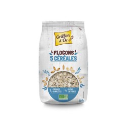 Flocons 5 céréales bio (SCEPI) 500g