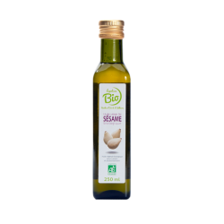 Huile sésame vierge bio (SCEPI) 25cl