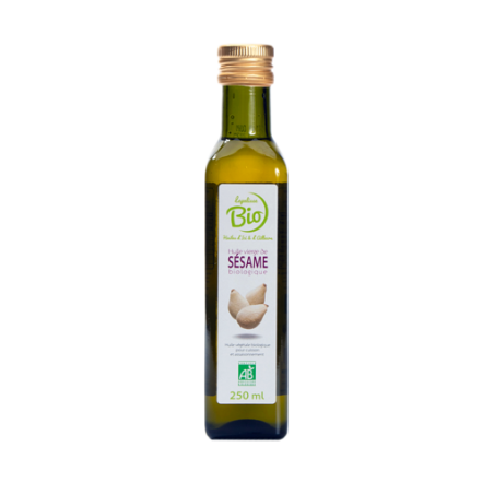 Huile sésame vierge bio (SCEPI) 25cl