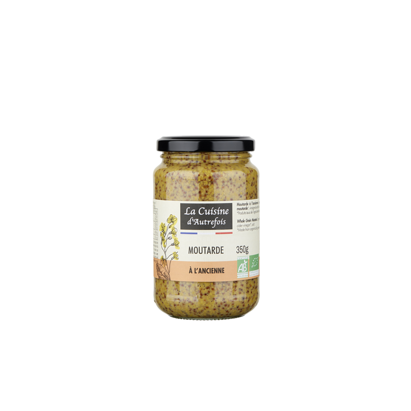 Moutarde de Dijon à l'ancienne (SCEPI) 350g