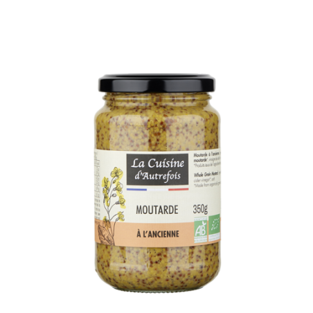 Moutarde de Dijon à l'ancienne (SCEPI) 350g