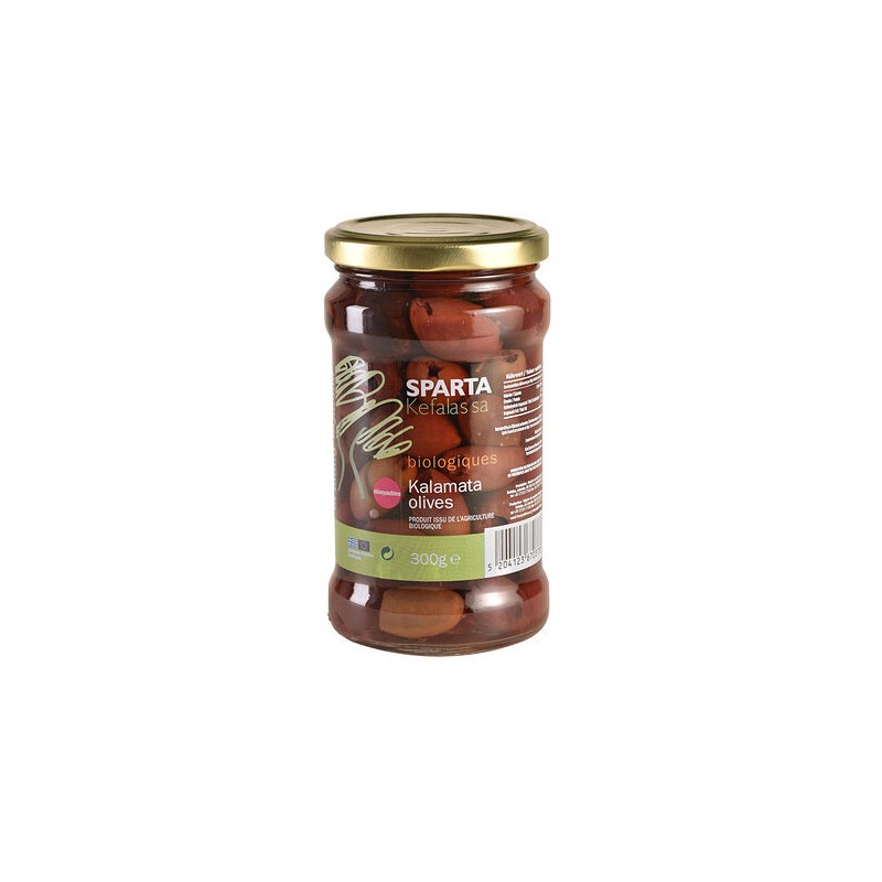 Olives noires kalamata bio (SCEPI) 300g