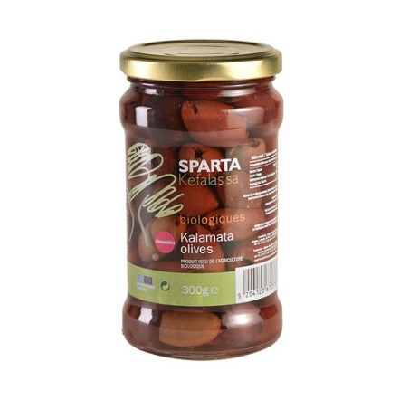 Olives noires kalamata bio (SCEPI) 300g
