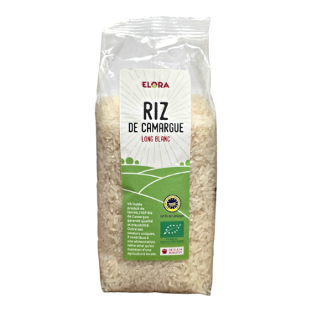 Riz long blanc bio Camargue (SCEPI) 500g