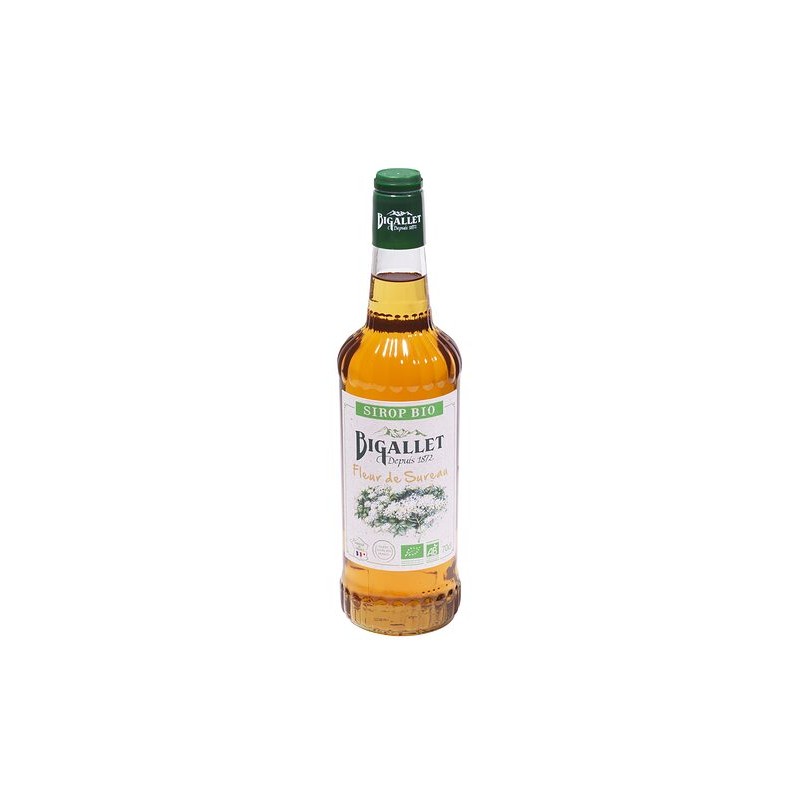 Sirop de fleur de sureau bio (SCEPI) 70cl