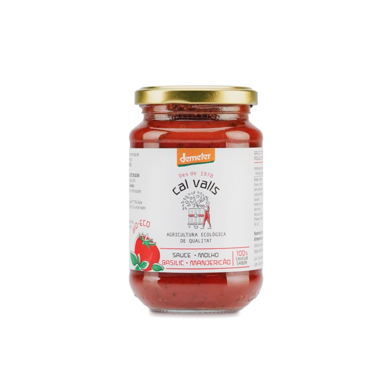 Sauce tomates basilic (Dynamis) 350g