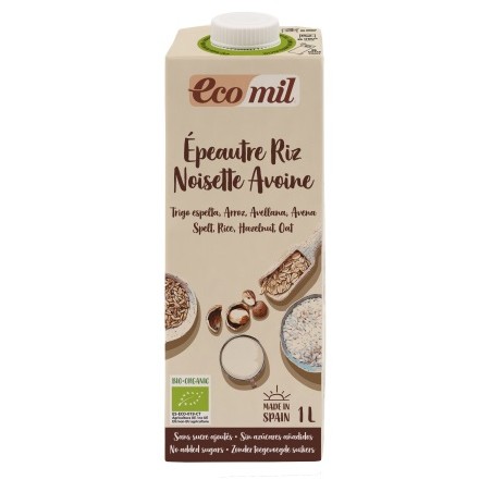 Boisson Epeautre riz noisette avoine (Dynamis) 1L