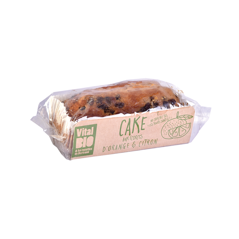 Cake aux écorces d'orange (OAVFP) 340g