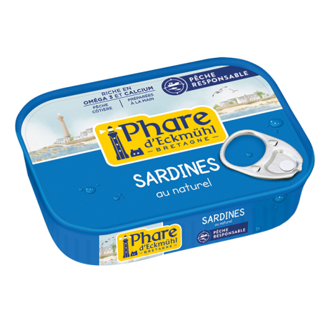 Sardines au naturel (OAVFP) 135g