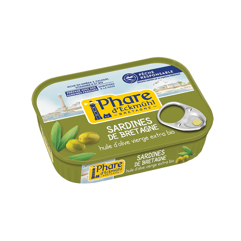 Sardines à l'huile d'olive (OAVFP) 135g