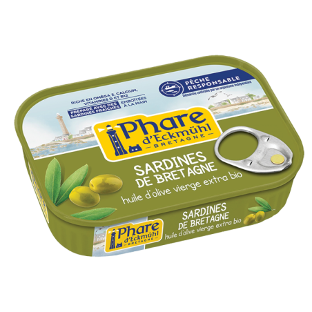 Sardines à l'huile d'olive (OAVFP) 135g