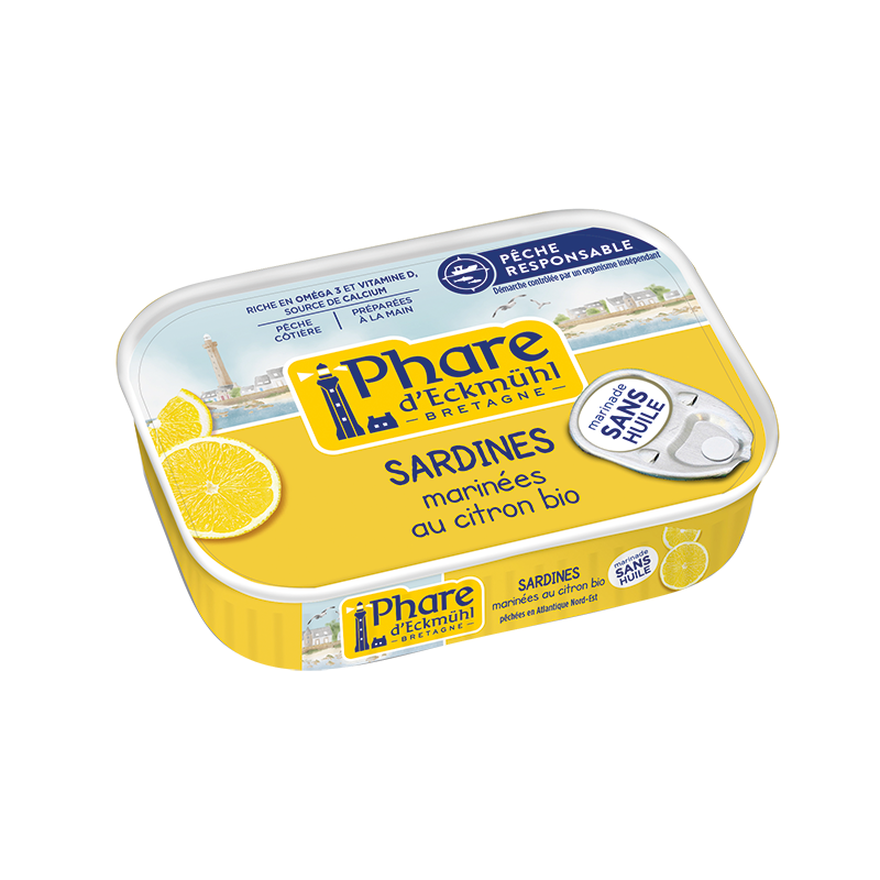 Sardines marinées au citron (OAVFP) 135g