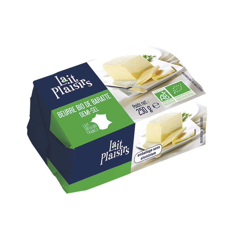Beurre baratte demi-sel (OAVFP) 250 g