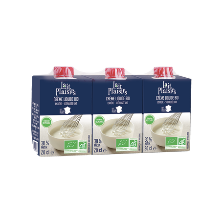 Crème liquide entière UHT (OAVFP) 600g