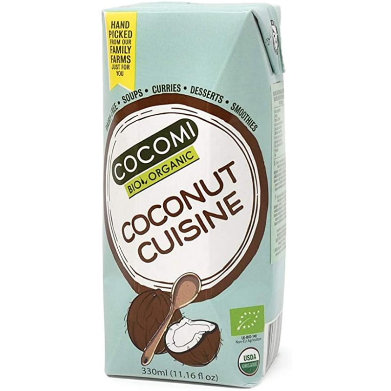Lait coco cuisine bio (Dynamis) 33cl