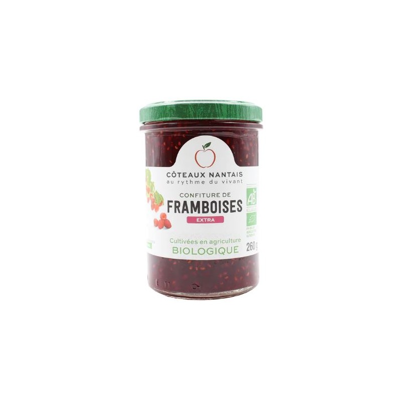 Confiture framboise bio (Dynamis) 260g