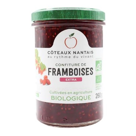 Confiture framboise bio (Dynamis) 260g