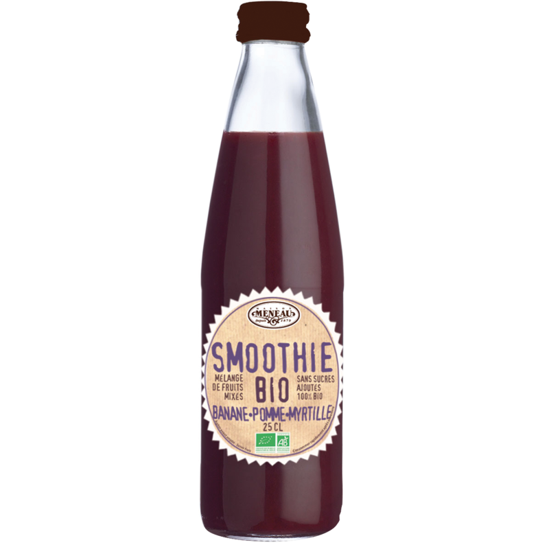 Smoothie banane pomme myr (OAVFP) 25cl