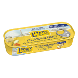 Filets maquereaux muscadet bio (OAVFP) 151g
