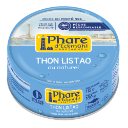 Thon blanc au naturel bio (OAVFP) 112g