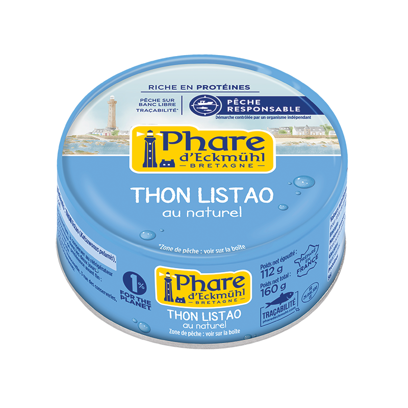 Thon blanc au naturel bio (OAVFP) 112g