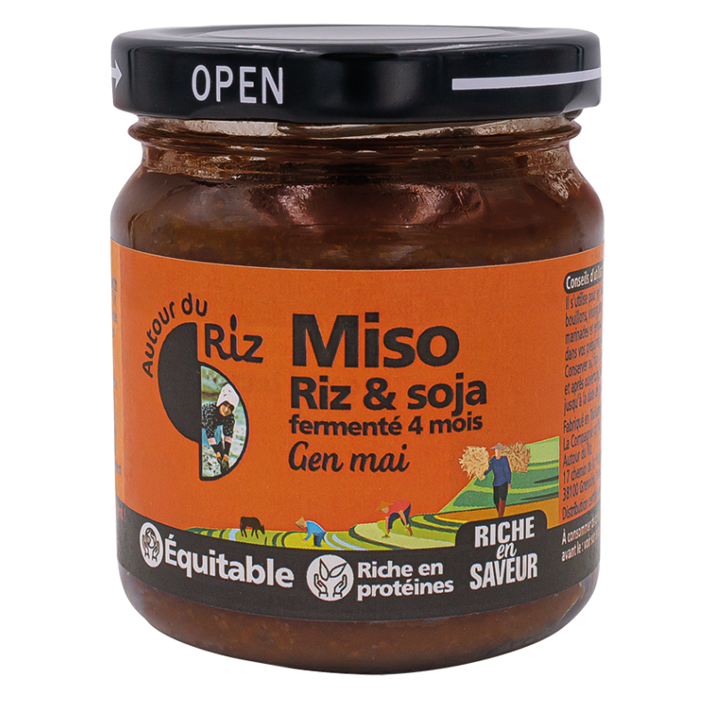 Miso riz & soja fermenté bio (OAVFP) 200g
