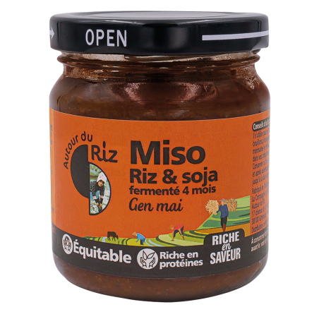 Miso riz & soja fermenté bio (OAVFP) 200g