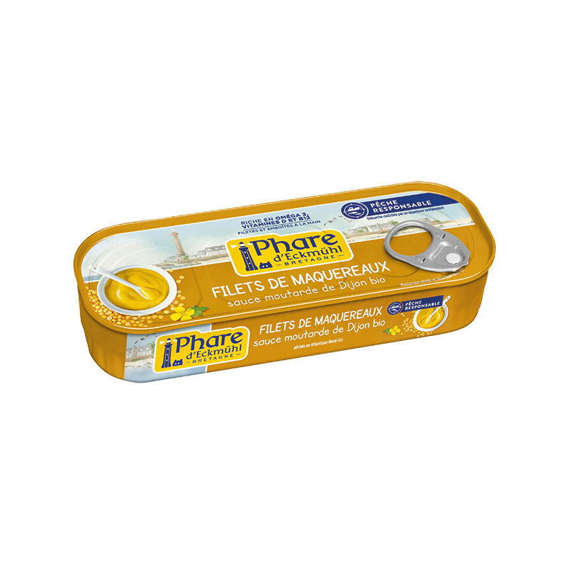 Filets maquereaux à la moutarde (OAVFP) 113g