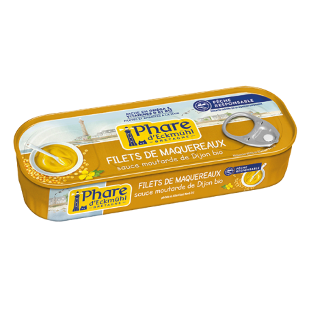Filets maquereaux à la moutarde (OAVFP) 113g
