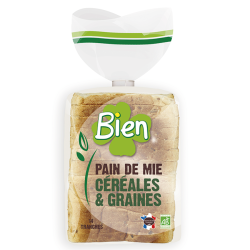 Pain de mie aux céréales et graines (OAVFP) 500g