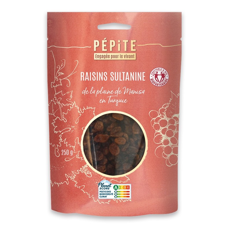 Raisins secs sultanines (Dynamis) 250g