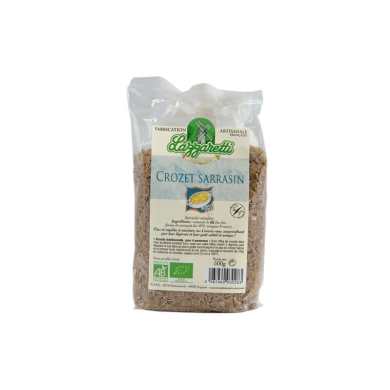 Crozet de sarrasin 40% (SCEPI) 500g