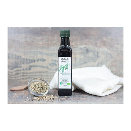 Huile de chanvre (FVég) 25cL