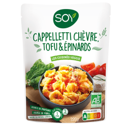 Cuisiné Cappelletti chèvre, tofu & épinard (OAVFP) 220g